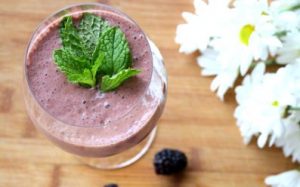 blueberry smoothie