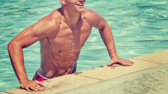 pool abs exercise