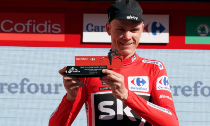 Vuelta a Espana Chris Froome