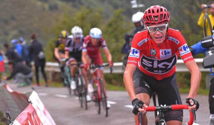 Chris Froome Vuelta a Espana