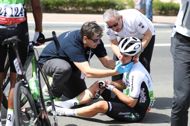 Mark Cavendish abandons Abu Dhabi after crash. Organizers blame brake sensors. Trifind Triathlon News blog- texas triathlons, nyc triathlon, florida triathlons results