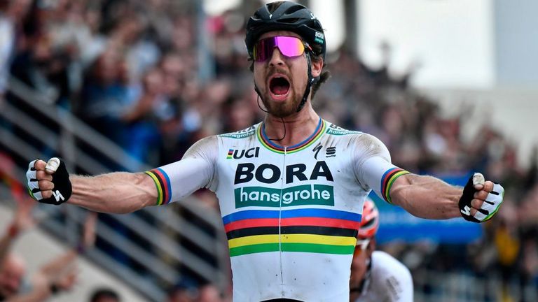 Peter Sagan wins Paris-Roubaix classic race on Sunday