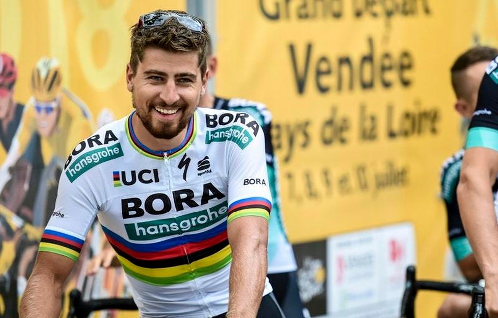Tour de France: Peter Sagan wears Yellow Jersey after second stage win